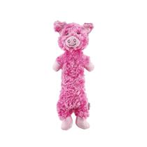 Brinquedo de pelúcia Squeaky para cães Outward Hound Lil' Dudes Pig