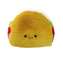 Brinquedo de pelúcia Squishable Comfort Food Taco 38 cm amarelo