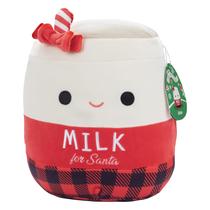 Brinquedo de pelúcia Squishmallows Alten The Milk 25 cm oficial de Natal