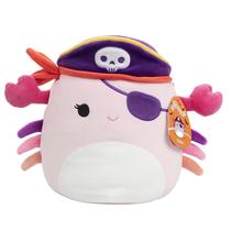 Brinquedo de pelúcia Squishmallows Cailey The Pirate Crab 25 cm Halloween Brinquedo de pelúcia Squishmallows Cailey The Pirate Crab 25 cm Halloween
