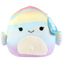 Brinquedo de pelúcia Squishmallows Canda The Rainbow Fish 20 cm para crianças Brinquedo de pelúcia Squishmallows Canda The Rainbow Fish 20 cm para crianças
