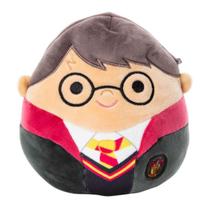 Brinquedo de pelúcia Squishmallows Harry Potter preto médio 16,5 cm