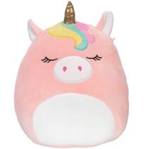 Brinquedo de pelúcia Squishmallows Kellytoy Ilene The Pink Unicorn 30cm