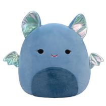 Brinquedo de pelúcia Squishmallows Original Este Muted Blue Bat 35 cm