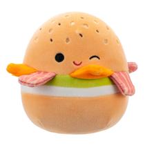 Brinquedo de pelúcia Squishmallows Original Geronimo Breakfast Bagel de 13 cm