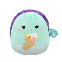 Brinquedo de pelúcia Squishmallows Original Kamya The Mint Turtle 35 cm