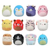 Brinquedo de pelúcia Squishmallows Original Micromallows, pacote com 12