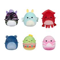 Brinquedo de pelúcia Squishmallows Original Micromallows, pacote com 6, 6,35 cm Brinquedo de pelúcia Squishmallows Original Micromallows, pacote com 6, 6,35 cm