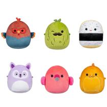 Brinquedo de pelúcia Squishmallows Original Micromallows, pacote com 6, 6,35 cm Brinquedo de pelúcia Squishmallows Original Micromallows, pacote com 6, 6,35 cm