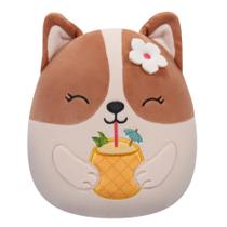Brinquedo de pelúcia Squishmallows Original Regina The Corgi 19cm