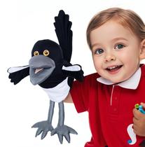 Brinquedo de pelúcia Steve e Maggie Maggie Magpie Hand Puppet Kids 1+