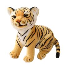 Brinquedo de pelúcia Stuffed Animal Tiger Tale Toys Tiger 30 cm amarelo