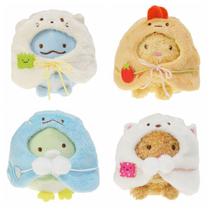 Brinquedo de pelúcia Sumikkogurashis Penguins 8 cm 224 g - 4 unidades/lote Brinquedo de pelúcia Sumikkogurashis Penguins 8 cm 224 g - 4 unidades/lote
