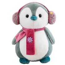 Brinquedo de pelúcia super bonito simulação usando chapéu boneca pinguim boneca cama travesseiro presente de aniversário brinquedo de pelúcia Brinquedo de pelúcia super bonito simulação usando chapéu boneca pinguim boneca cama travesseiro presente de aniversário brinquedo de pelúcia