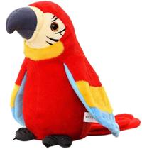 Brinquedo de pelúcia Talking Macaw Parrot para crianças