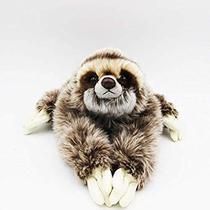 Brinquedo de pelúcia TAMMYFLYFLY Cute Realistic Three Toed Sloth 32cm