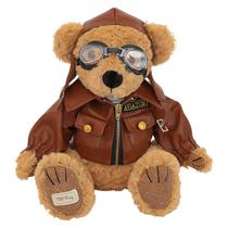 Brinquedo de pelúcia Teddy Bear Aviator Soft Stuffed 28 cm para crianças