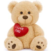 Brinquedo de pelúcia Teddy Bear BENINY de 12 polegadas com coração para o Dia dos Namorados