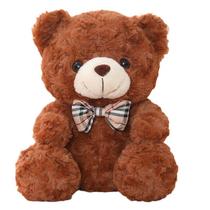 Brinquedo de pelúcia Teddy Bear Doll Soft Stuffed Cartoon Brown 25 cm