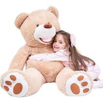 Brinquedo de pelúcia Teddy Bear IKASA Giant Stuffed Bicho 99 cm marrom