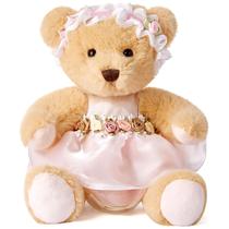 Brinquedo de pelúcia Teddy Bear Riverwar de 30 cm com vestido Brinquedo de pelúcia Teddy Bear Riverwar de 30 cm com vestido