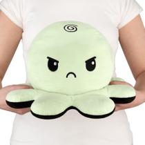 Brinquedo de pelúcia TeeTurtle Original Reversível Big Octopus Glow Dark