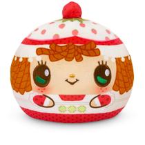 Brinquedo de pelúcia TeeTurtle Strawberry Shortcake perfumado de 15 cm com creme