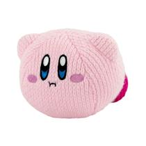 Brinquedo de pelúcia TOMY Nuiguru Knit Kirby Waving 15cm