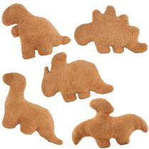 Brinquedo de pelúcia TVVPGG Dino Nugget, frango recheado com dinossauro Brinquedo de pelúcia TVVPGG Dino Nugget, frango recheado com dinossauro