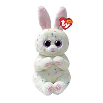 Brinquedo de pelúcia Ty Beanie Bellie Merengue White Easter Bunny 15cm