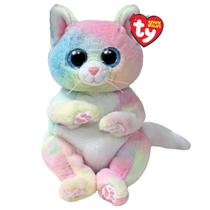 Brinquedo de pelúcia Ty Beanie Bellies Jenny The Kitten 20 cm com glitter