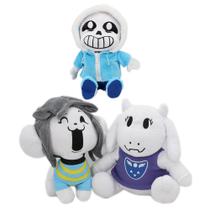Brinquedo de pelúcia Undertales Sans 25-35 cm 300 g 3 unidades/lote