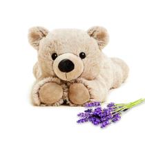 Brinquedo de pelúcia Warmies Brown Bear, para micro-ondas, com aroma de lavanda