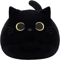 Brinquedo de pelúcia WeBingo Black Cat de 40 cm para crianças