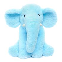 Brinquedo de pelúcia WEIGEDU Blue Elephant de 13 polegadas Brinquedo de pelúcia WEIGEDU Blue Elephant de 13 polegadas
