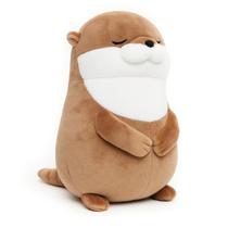 Brinquedo de pelúcia WEIGEDU Otter Sleeping de 30 cm para crianças Brinquedo de pelúcia WEIGEDU Otter Sleeping de 30 cm para crianças