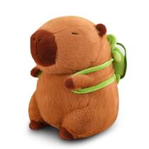 Brinquedo de pelúcia WESOPAN Capybara Stuffed Bicho 35 cm com acessório