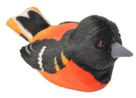 Brinquedo de pelúcia Wild Republic Audubon Birds Baltimore Oriole Brinquedo de pelúcia Wild Republic Audubon Birds Baltimore Oriole