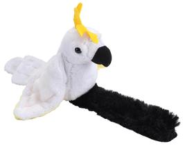 Brinquedo de pelúcia Wild Republic empoleirando cacatua com crista de enxofre de 23 cm