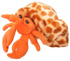 Brinquedo de pelúcia Wild Republic Hermit Crab Hug'Ems para crianças de 18 cm Brinquedo de pelúcia Wild Republic Hermit Crab Hug'Ems para crianças de 18 cm