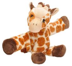 Brinquedo de pelúcia Wild Republic Huggers Giraffe com pulseira Slap de 20 cm Brinquedo de pelúcia Wild Republic Huggers Giraffe com pulseira Slap de 20 cm