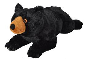 Brinquedo de pelúcia Wild Republic Jumbo Black Bear de 30 cm Brinquedo de pelúcia Wild Republic Jumbo Black Bear de 30 cm