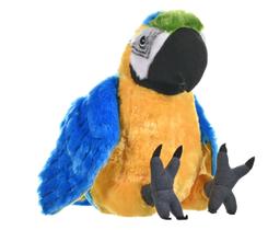 Brinquedo de pelúcia Wild Republic Macaw Parrot Cuddlekins para crianças