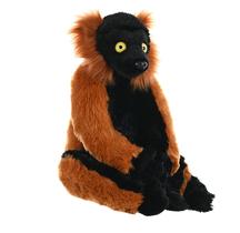 Brinquedo de pelúcia Wild Republic Red Ruffed Lemur Cuddlekins 30cm