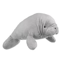 Brinquedo de pelúcia Wildlife Artists Manatee, 40 cm de comprimento, conservação
