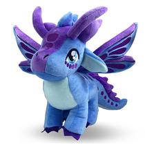 Brinquedo de pelúcia Wings Dragon Purple para crianças a partir de 3 anos Brinquedo de pelúcia Wings Dragon Purple para crianças a partir de 3 anos