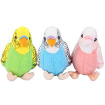 Brinquedo de pelúcia WQY GroceryShop Budgerigar Parakeet Bird 14 cm 3 unidades Brinquedo de pelúcia WQY GroceryShop Budgerigar Parakeet Bird 14 cm 3 unidades