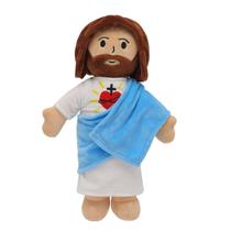 Brinquedo de pelúcia Yelakey 33 cm Jesus Heart of Jesus para crianças Brinquedo de pelúcia Yelakey 33 cm Jesus Heart of Jesus para crianças