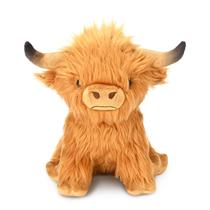Brinquedo de pelúcia YZXZM Scottish Highland Cow de 25 cm Brinquedo de pelúcia YZXZM Scottish Highland Cow de 25 cm