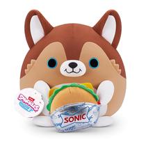 Brinquedo de pelúcia ZURU Snackles Series 2 Puppy & Sonic Burger 20 cm